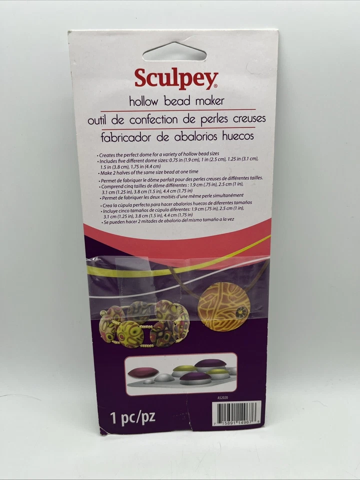 Polyform AS2020 Sculpey Hollow Bead Maker 157606