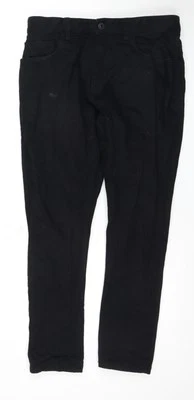 Next Men's Black Straight Jeans, Size L, Regular Fit - Image 1 of 4