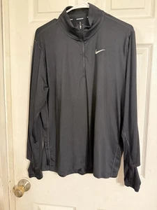 Langarmshirt Damen Xl Nike Dri Fit Schwarz - Bild 1 von 5