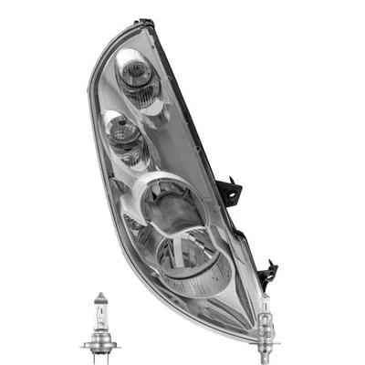 Scheinwerfer rechts H1/H7 für Renault Master III Bus JV FV EV HV UV inkl. Lampen - Bild 1 von 4