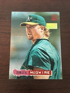 MARK McGWIRE 1994 Stadium Club First Day Issue #358 A's (Only 2000 Printed) - Picture 1 of 2