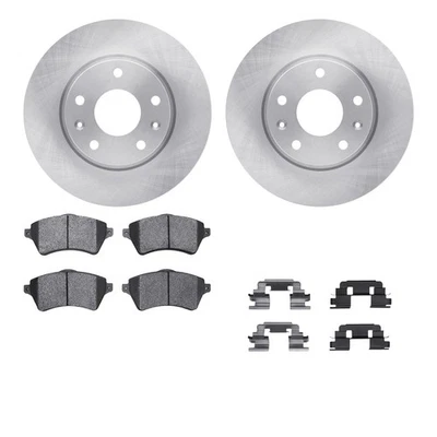 For Land Rover Freelander 02-05 R1 Concepts Front Brake Kit w Optimum Pads Foto 1 de 3