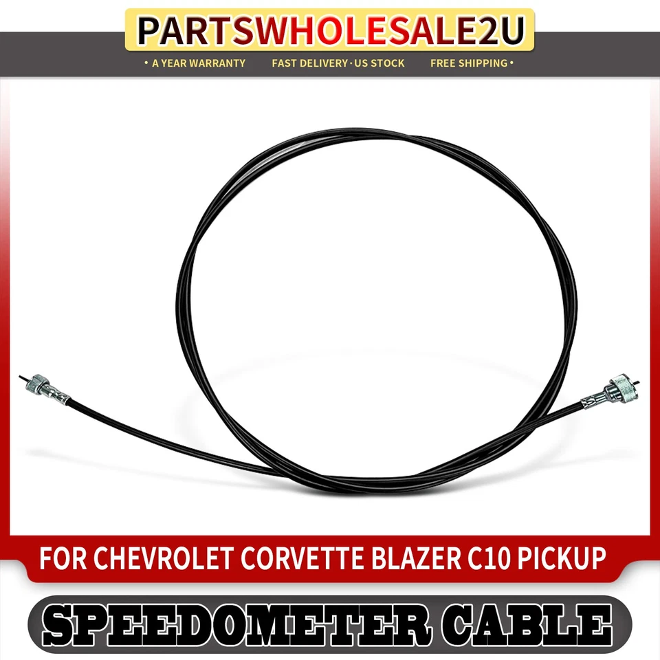 Cable de velocímetro de 120 pulgadas para camioneta Chevrolet C10 Corvette Blazer C10 Suburban Foto 1 de 4