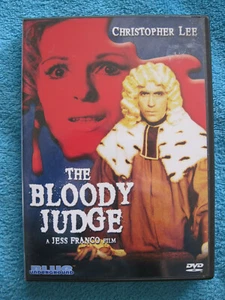 THE BLOODY JUDGE used DVD Christopher Lee, Maria Schell 1970 dir. Jess Franco - Picture 1 of 3
