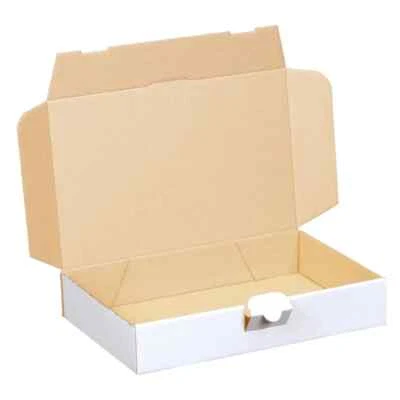 SMILEY PACK 50 Maxibriefkartons 240 x 160 x 45 mm weiß DIN A5 Warensendung Faltkarton