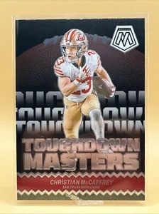 Mosaico Panini 2024 Christian McCaffrey Touchdown Masters #TM-MMY - 49ers - Imagen 1 de 2