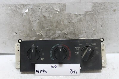 Interruptor de control climático temperatura calor aire acondicionado Ford Mustang 1990-1993 OEM 841 1N5-B6 Foto 1 de 4