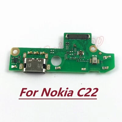 OEM Type-C USB DC Charging Port Dock Mic Connector Jack Board For Nokia C22 - Image 1 of 4
