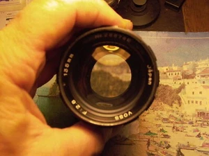 Exakta VOSS 135/2.8 no.28878E Zebra lens Sony Nikon Canon Fujifilm Pentax Leica - Picture 1 of 6