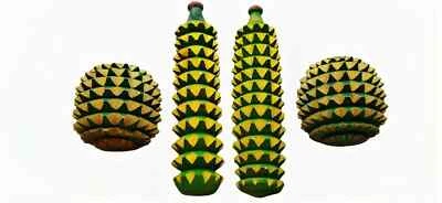 Masajeador de bolas de madera de acupresión rodillo de madera Karela cuidado de la salud total regalos Foto 1 de 4