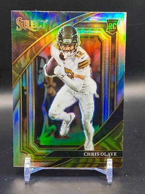 2022 Panini Select Chris Olave RC Rookie Suite Level Silver Prizm #360 Saints - Image 1 of 2