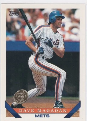 1993 Topps Inaugural Rockies #578 Dave Magadan Mets Free Shipping! - Image 1 of 2