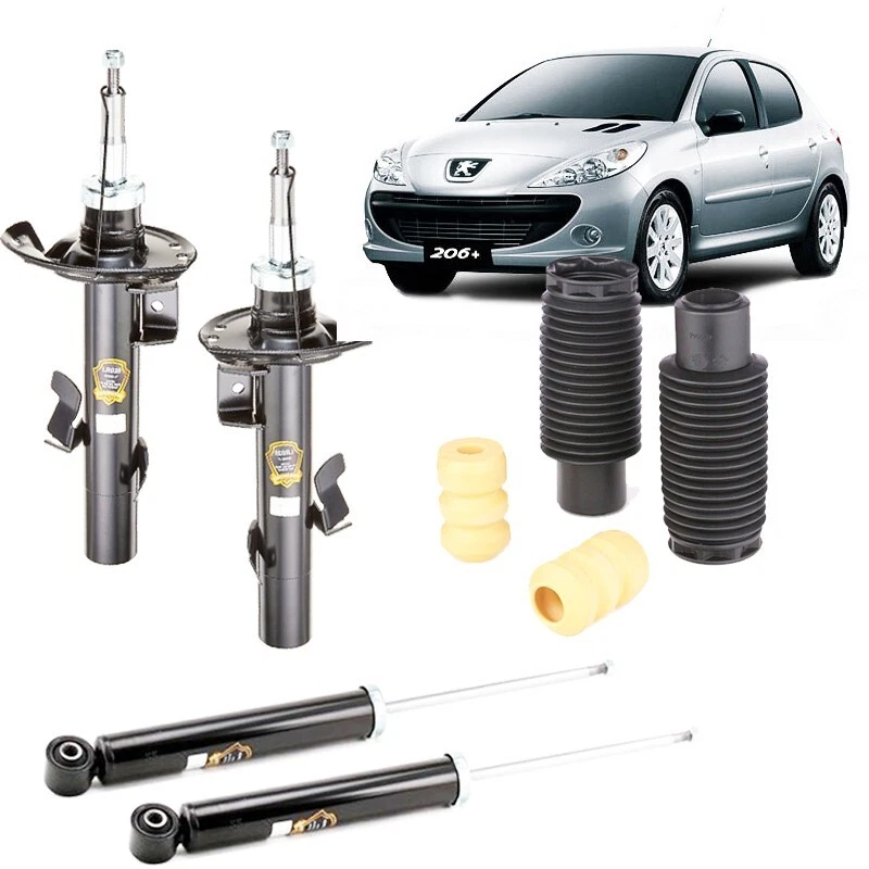 Coppia Ammortizzatori Post Ashika PEUGEOT 206 1.1 I Kw 44 dal 98 Ma00368