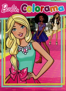 Colorama - Barbie - Ihre Freunde und Tiere - Malbuch für Kinder von Mattel #843 - Picture 1 of 2