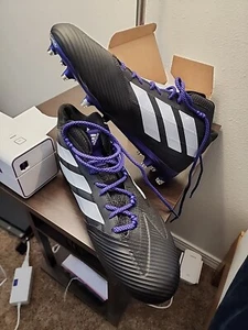 Adidas SM Freak Football Cleats Black/Purple (No Insoles) S:11 - Picture 1 of 6
