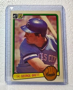 George Brett 1983 Donruss MLB #338 Baseballkarte Kansas City Royals - Bild 1 von 2