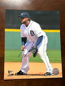 Prince Fielder Signed 8x10 Photo File COA Detroit Tigers Brewers Rangers - Picture 1 of 1