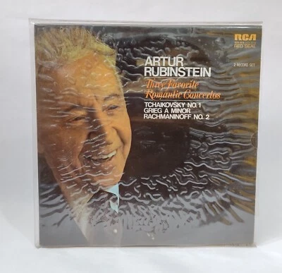 Artur Rubinstein - Three Favourite Romantic Comedies - Double Music Vinyl Record - Image 1 of 4