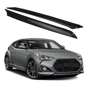 Par de molduras exteriores de pilar parabrisas aptas para Hyundai Veloster 2012-2018 - Imagen 1 de 11