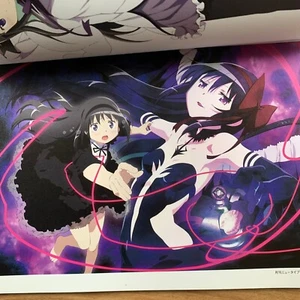 Puella Magi Madoka Magica Homura Akemi Special Mook Book Illustration Devil Girl - Picture 1 of 24