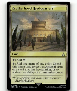 FOIL - MTG Brotherhood Headquarters #80 - Universes Beyond: Assassin's Creed - Picture 1 of 1
