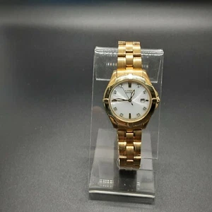 Reloj Citizen Eco-Drive para mujer con acentos de cristal tono dorado 30 mm (con corona) - Imagen 1 de 8