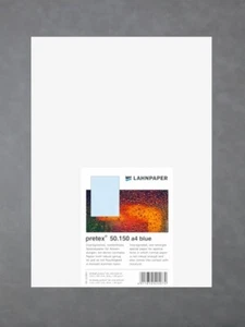 pretex 50.150 DIN A4 wasserfestes Spezialpapier 50 Blatt 150 g/m² blau - Bild 1 von 3