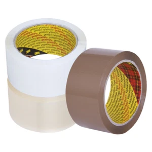 NASTRO IMBALLAGGIO adesivo silenzioso PPL 3M 309 50 x 66 mm Colore fondo bianco - Imagen 1 de 1