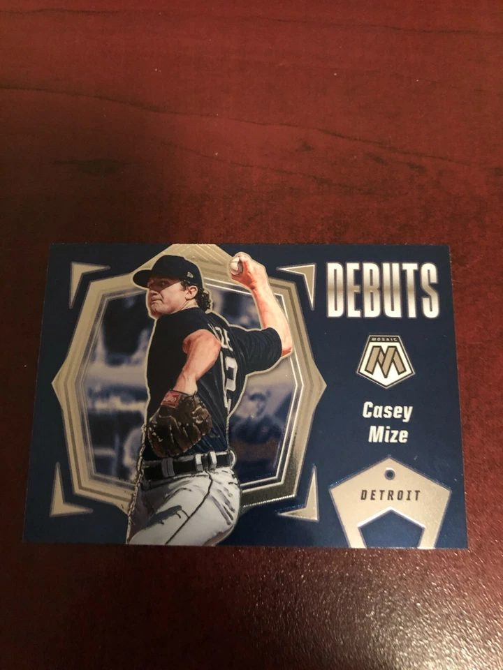 2021 Panini Mosaic Casey Mize Debuts card #PD13 - Image 1 of 2