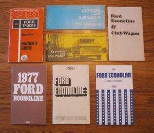 Ford Econoline & Club Wagon Owner's Guide OEM VGC 1970 1972 1974 1975 1976 1977 - Picture 1 of 30