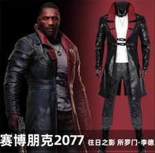 Game Cyberpunk 2077:Phantom Liberty Solomon Reed Cosplay Costume Full Set Shoes