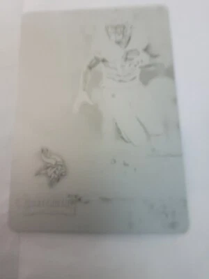 2016 Contenders Stefon Diggs BLACK Printing Plates 1/1  - Image 1 of 2