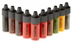 TEMPTU DURA Burn Starter Set Face Body Make-up Halloween non-smudging - Picture 1 of 1