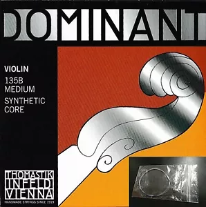 **** Dominant 135B Set di corde per violino 4/4 taglia E palla, spedizione lo stesso giorno**** - Foto 1 di 5