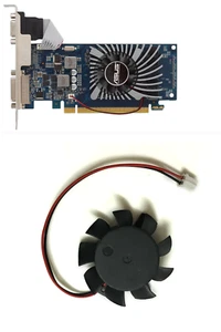 Cooler Fan For ASUS GeForce GT 610 GT610-1GD3-L T124010DL Replace Graphics Card - Picture 1 of 12