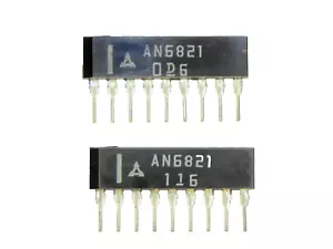 AN6821 "Original" Panasonic (Matsushita) 9P SIP IC 2 pcs - Picture 1 of 1