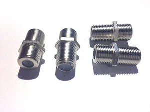 4 x F auf F-Stecker Back to Back F Lauf Adapter SKY VIRGIN - Bild 1 von 2