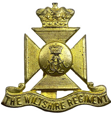 WW2 British The Wiltshire Regiment Cap Badge