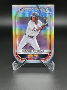2021 Bowman Scouts 100 #BTP-87 Geraldo Perdomo Diamondbacks - Free Shipping - Picture 1 of 2