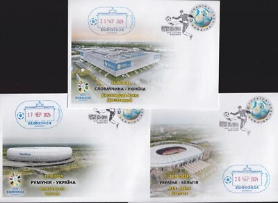 Ukraine 2024 Football, Soccer, EURO 2024, Matches and Stadiums - Image 1 of 2