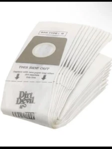 Original Royal Dirt Devil Typ D Staubsaugerbeutel (20er Pack), 3670148001 von Dirt Devi - Bild 1 von 1