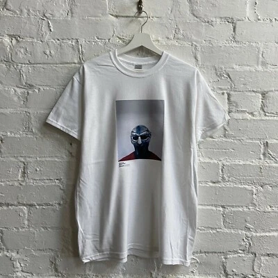 MF DOOM Steel Mask Men's Cotton Rap Hip Hop T-Shirt by ACTUAL FACT