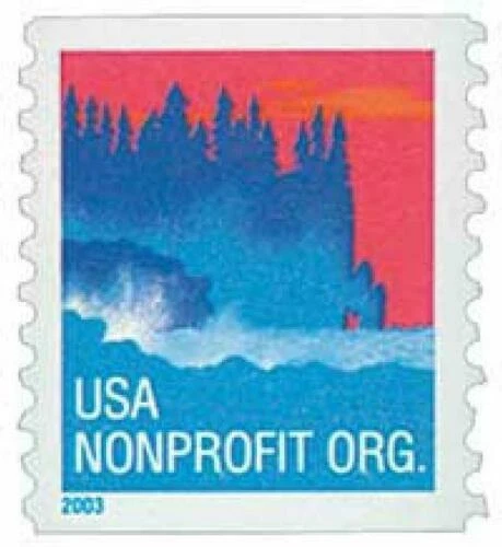 Scott #3775 Sea Coast Nonprofit Org (Gum Coil Single) 2003 Mint NH Single - Image 1 of 1