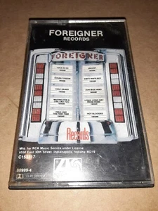 Foreigner Records On Cassette - Imagen 1 de 3