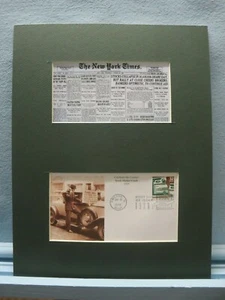 Wall Street -  the 1929 Stock Market Crash and its First day Cover - Picture 1 of 2