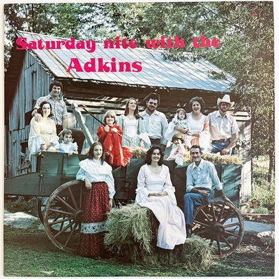 SATURDAY NITE WITH THE ADKINS Rare Private Country LP, Lookout Mtn GA, VG+/VG+ - Image 1 of 4