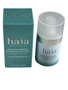 haia "I am Enlightened" Sacha Inchi Peptide Eye Brightening Cream - Open Box - Picture 1 of 4