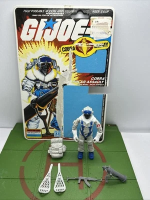 GI JOE Snow Serpent Completo com Cartão Completo 1985 ARAH Hasbro Novo O-Ring Frete Grátis - Imagem 1 de 4