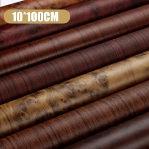 Hágalo usted mismo Madera Grano Texturizado Vinilo Envoltura Adhesivo Interior Coche Mate Decoración Accesorios - Imagen 1 de 15