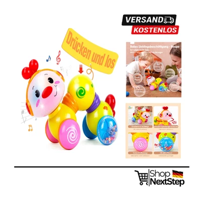 CubicFun Raupe | Licht & Sound | 6-12 Monate  ✅ Blitzversand - Bild 1 von 4